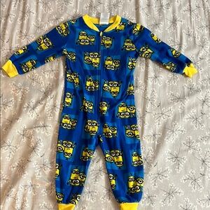 Kids Minions One Piece Pajamas